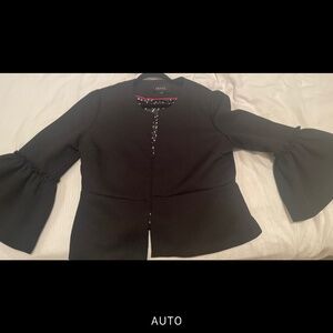 Isaac Mizrahi black Blazer Isaac Mizrahi